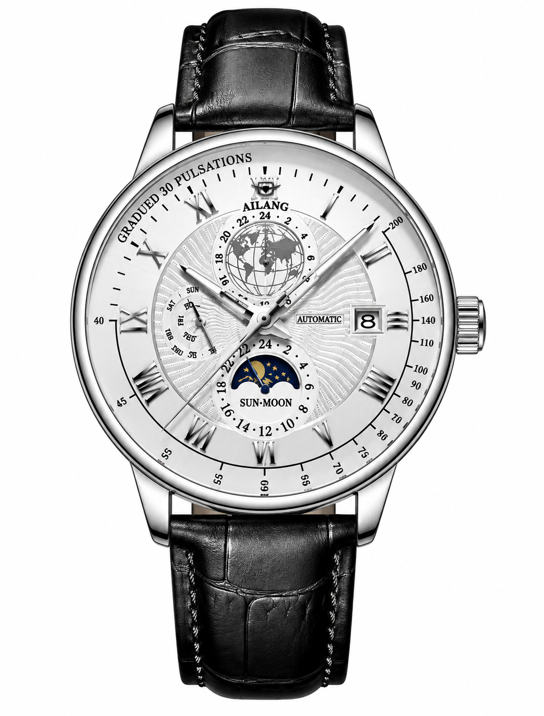 Ailang | Worldtime Moonphase Watch 40MM