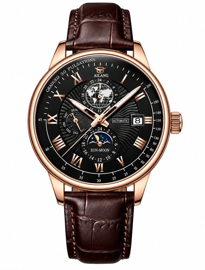 Ailang | Worldtime Moonphase Watch 40MM