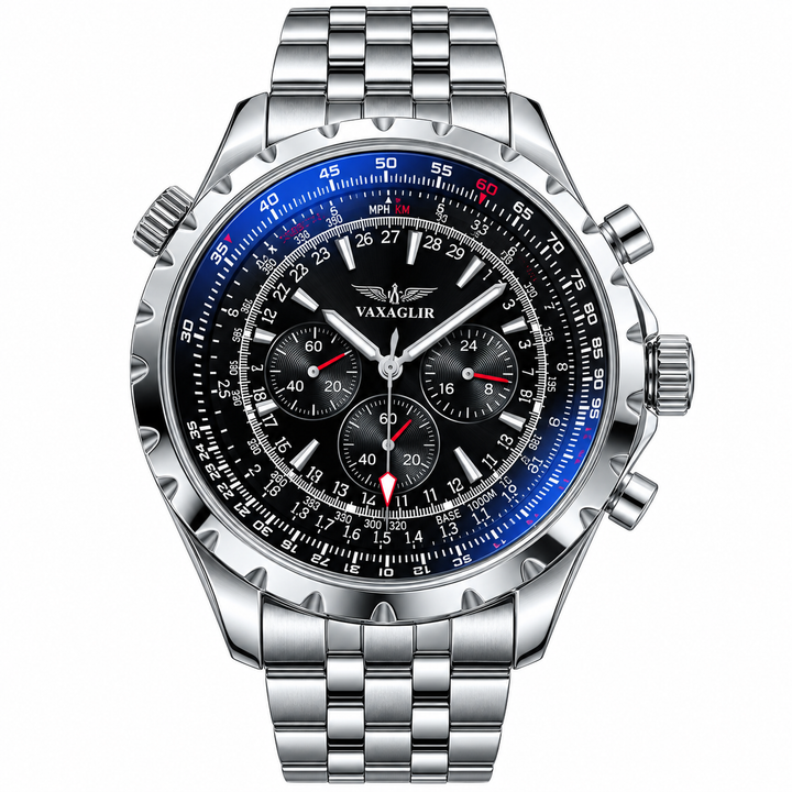 Vaxaglir | Aviator Chronograph Watch 40MM