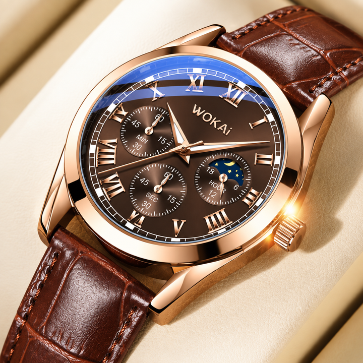 Wokai | Heritage Moonphase Watch 42MM
