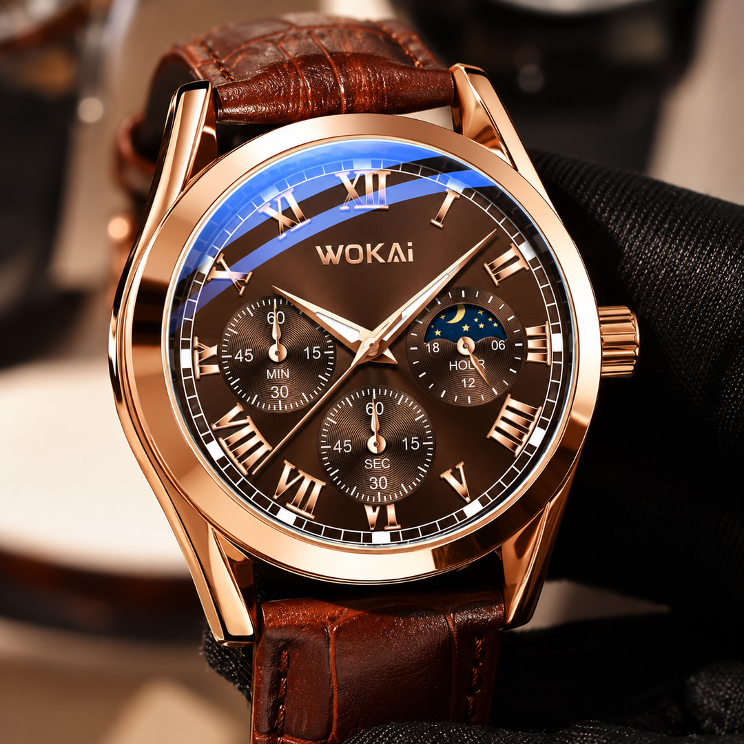 Wokai | Heritage Moonphase Watch 42MM