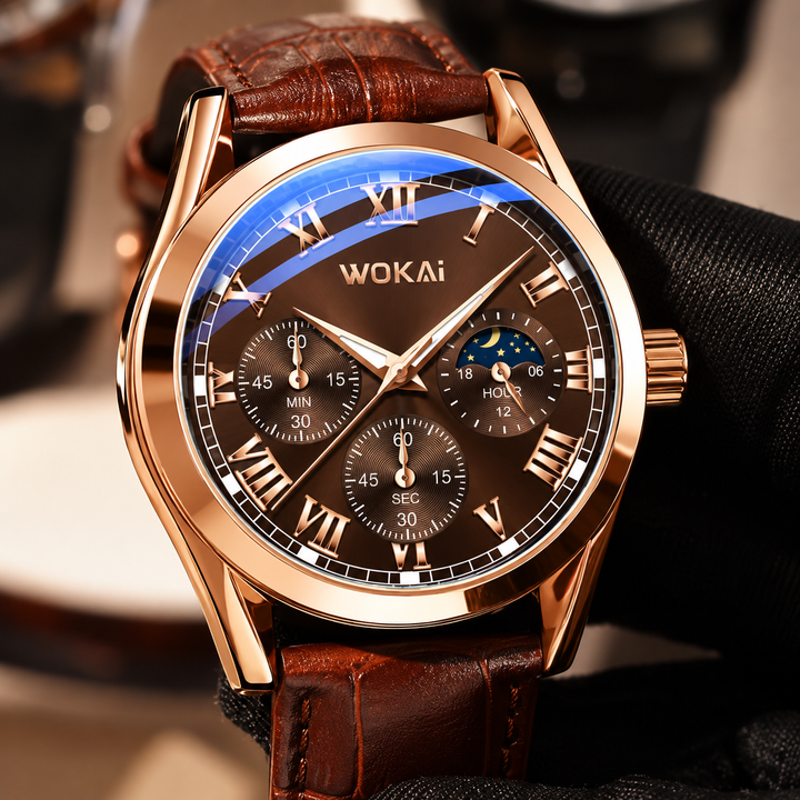 Wokai | Heritage Moonphase Watch 42MM