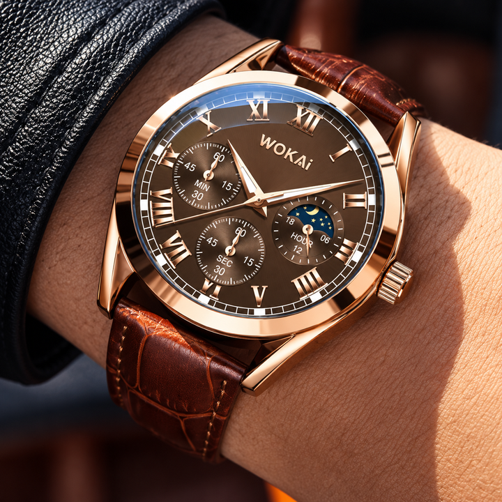 Wokai | Heritage Moonphase Watch 42MM