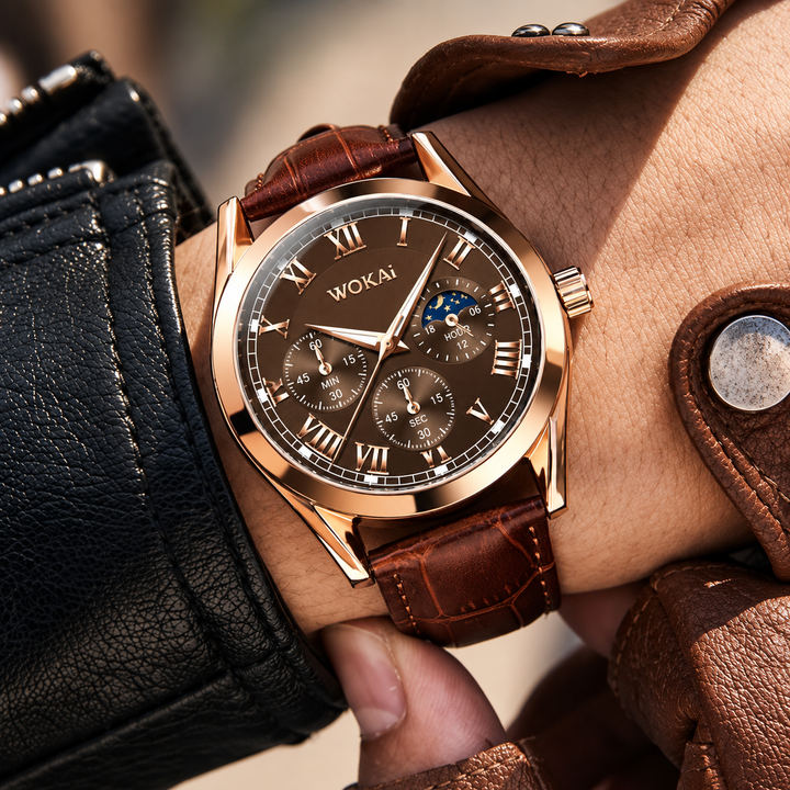 Wokai | Heritage Moonphase Watch 42MM