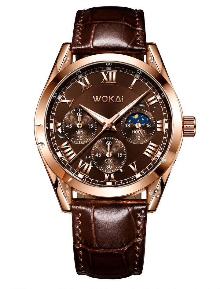 Wokai | Heritage Moonphase Watch 42MM